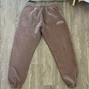 White Fox Sweatpants